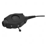 Taktinis PTT mygtukas su mikrofonu radijo stotelėms